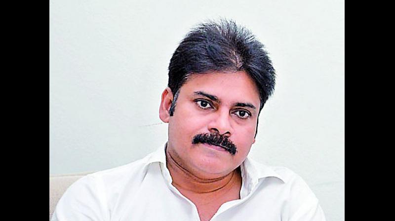 Jana Sena chief Pawan Kalyan Jana Sena chief Pawan Kalyan
