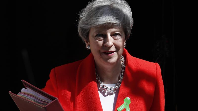 May’s Conservatives suffered major losses in local elections this month and are trailing in opinion polls. (Photo:AP) May’s Conservatives suffered major losses in local elections this month and are trailing in opinion polls. (Photo:AP)