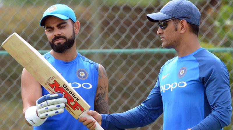 Kohli, who scored 58 runs on Sunday, became the first Indian to score 4000 Test runs as the skipper of the team. What’s more, he went past former captain MS Dhoni, who aggregated 3454 runs. (Photo: AFP) Kohli, who scored 58 runs on Sunday, became the first Indian to score 4000 Test runs as the skipper of the team. What’s more, he went past former captain MS Dhoni, who aggregated 3454 runs. (Photo: AFP)