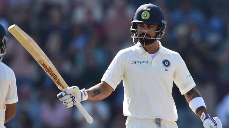 The Indian captain, who has scored 544 runs in his eight innings this series, is 11th in the list of best ever in terms of rating points, just one adrift of a group of four - Gary Sobers, Clyde Walcott, Vivian Richards and Kumar Sangakkara. (Photo: AFP) The Indian captain, who has scored 544 runs in his eight innings this series, is 11th in the list of best ever in terms of rating points, just one adrift of a group of four - Gary Sobers, Clyde Walcott, Vivian Richards and Kumar Sangakkara. (Photo: AFP)