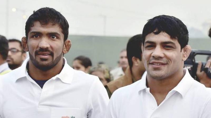While Sushil Kumar was not a part of the Indian squad at the Rio Games last year following a snub by the WFI, Yogeshwar Dutt, who bowed out in the first round, had already made it clear that Rio was his last Olympics. (Photo: PTI) While Sushil Kumar was not a part of the Indian squad at the Rio Games last year following a snub by the WFI, Yogeshwar Dutt, who bowed out in the first round, had already made it clear that Rio was his last Olympics. (Photo: PTI)