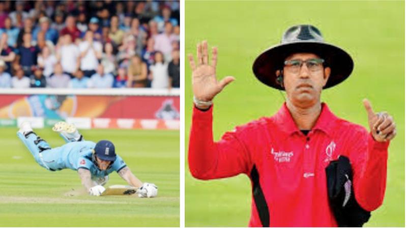 As England needed nine runs off three balls, Ben Stokes hit the ball into the deep off Trent Boult and ran for a double. New Zealand's Martin Guptill threw the ball in an attempt to run out Stokes but the ball bounced off Stokes' bat and reached the boundary and England were awarded six runs - two for a double and four for an overthrow. (Photo:AFP) As England needed nine runs off three balls, Ben Stokes hit the ball into the deep off Trent Boult and ran for a double. New Zealand's Martin Guptill threw the ball in an attempt to run out Stokes but the ball bounced off Stokes' bat and reached the boundary and England were awarded six runs - two for a double and four for an overthrow. (Photo:AFP)