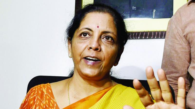 Sitharaman also said the development of river Narmada was done only when the Congress was not in the power. (Photo: File) Sitharaman also said the development of river Narmada was done only when the Congress was not in the power. (Photo: File)