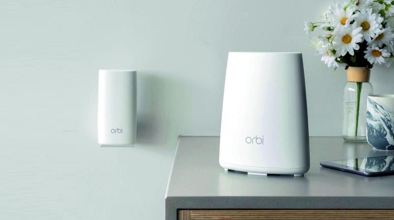 A mesh wireless network extends the transmission distance by relaying the signal from one node to another. A mesh wireless network extends the transmission distance by relaying the signal from one node to another.