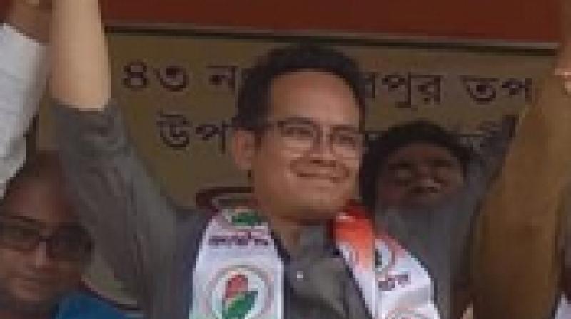 Gaurav Gogoi, the sitting Congress MP in Kaliabor constituency and son of former Assam chief minister Tarun Gogoi, won by a huge margin of 2,09,994 votes against Moni Madhab Mahanta of the Asom Gana Parishad (AGP), an ally of the ruling BJP. (Photo: Twitter I Gaurav Gogoi) Gaurav Gogoi, the sitting Congress MP in Kaliabor constituency and son of former Assam chief minister Tarun Gogoi, won by a huge margin of 2,09,994 votes against Moni Madhab Mahanta of the Asom Gana Parishad (AGP), an ally of the ruling BJP. (Photo: Twitter I Gaurav Gogoi)