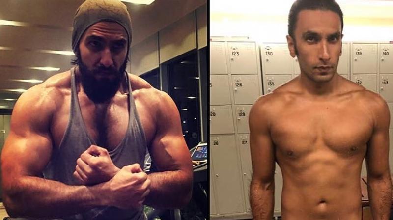 (L-R) Ranveer Singh during 'Padmaavat' and 'Gully Boy'. (Photo: Twitter) (L-R) Ranveer Singh during 'Padmaavat' and 'Gully Boy'. (Photo: Twitter)