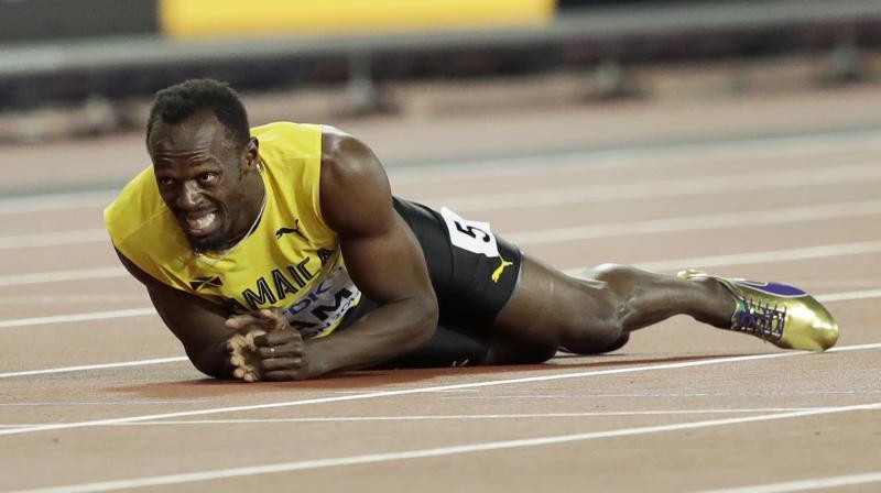 Accompanied by an x-ray of the injury to his left hamstring, the eight-times Olympics gold medallist was also adamant in social media posts that he never cheated his fans. (Photo: AP) Accompanied by an x-ray of the injury to his left hamstring, the eight-times Olympics gold medallist was also adamant in social media posts that he never cheated his fans. (Photo: AP)