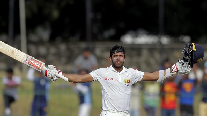 Kusal Mendis put on 191 runs for the second wicket with opener Dimuth Karunaratne (92 not out) before falling to paceman Hardik Pandya for 110 just before stumps on day three.(Photo: AP) Kusal Mendis put on 191 runs for the second wicket with opener Dimuth Karunaratne (92 not out) before falling to paceman Hardik Pandya for 110 just before stumps on day three.(Photo: AP)