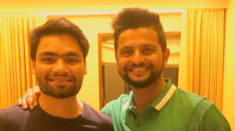 Catapulted into limelight after bagging a contract with Kolkata Knight Riders (KKR), Rinku Singh is hoping to follow the advice of his idol Suresh Raina and play freely when he makes his IPL debut for the two-time former champions. (Photo: Twitter / Rinku Singh) Catapulted into limelight after bagging a contract with Kolkata Knight Riders (KKR), Rinku Singh is hoping to follow the advice of his idol Suresh Raina and play freely when he makes his IPL debut for the two-time former champions. (Photo: Twitter / Rinku Singh)