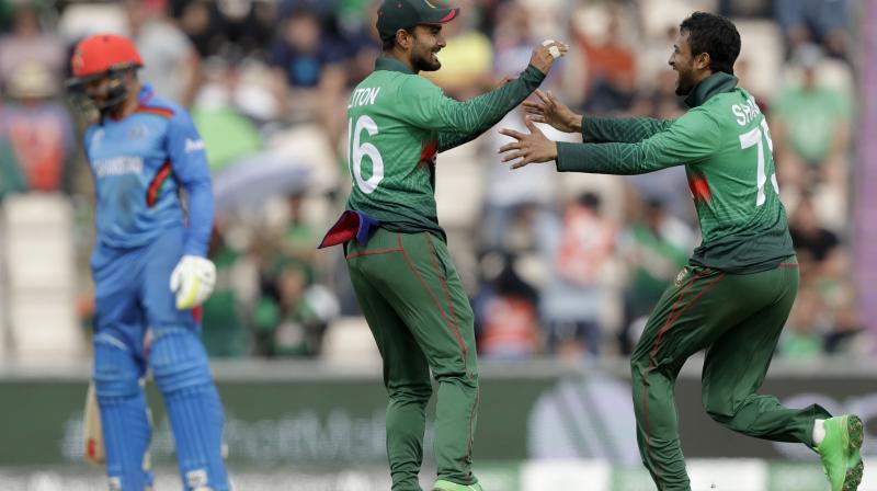Shakib Al Hasan has been the architect of each of Bangladesh’s three victories at the World Cup but the all-rounder denies they are a one-man army. (Photo:AP) Shakib Al Hasan has been the architect of each of Bangladesh’s three victories at the World Cup but the all-rounder denies they are a one-man army. (Photo:AP)