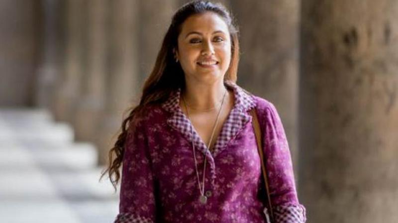 Rani Mukerji in the still from 'Hichki'. Rani Mukerji in the still from 'Hichki'.