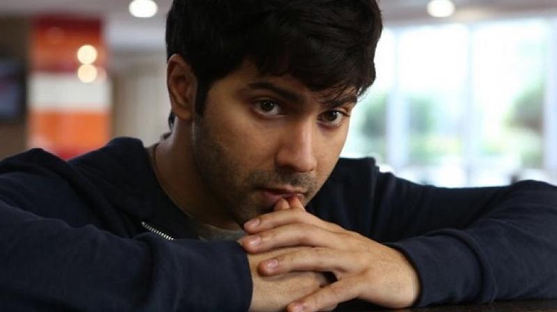 Varun Dhawan in the still from 'October' film. Varun Dhawan in the still from 'October' film.