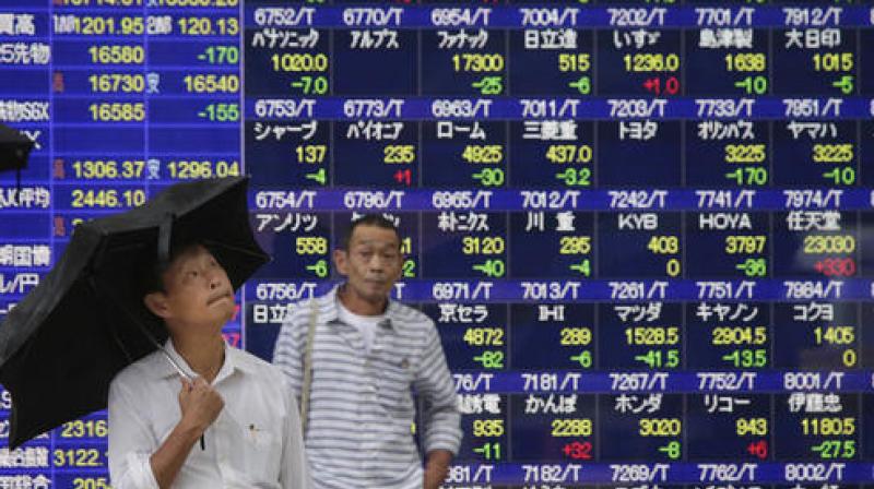 MSCI's broadest index of Asia-Pacific shares outside Japan was off 0.2 percent in early trading on Monday. MSCI's broadest index of Asia-Pacific shares outside Japan was off 0.2 percent in early trading on Monday.