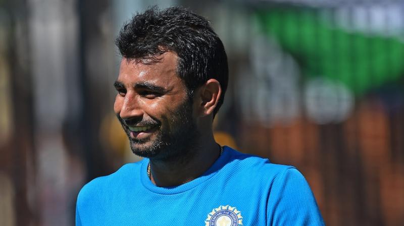 Mohammed Shami last played for India in an ODI, back in 2015 World Cup and after being picked for India’s Champions Trophy squad, it will be a fresh start in the 50-over cricket. (Photo: AFP) Mohammed Shami last played for India in an ODI, back in 2015 World Cup and after being picked for India’s Champions Trophy squad, it will be a fresh start in the 50-over cricket. (Photo: AFP)