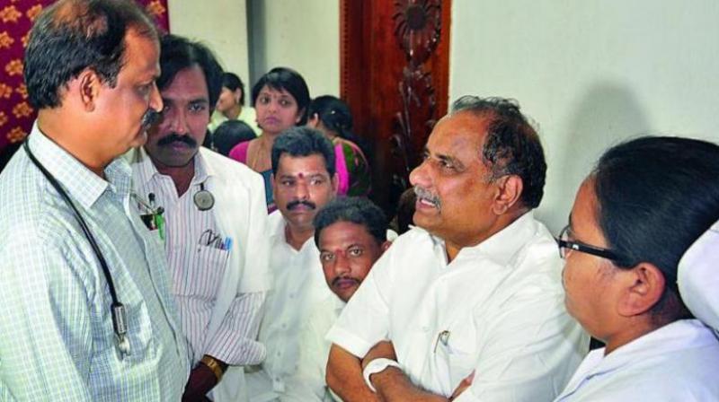 Mudragada Padmanabham has a substantial vote bank clout among the Kapus and he is targeting the defeat of the TD led by Mr Chandrababu Naidu. Mudragada Padmanabham has a substantial vote bank clout among the Kapus and he is targeting the defeat of the TD led by Mr Chandrababu Naidu.
