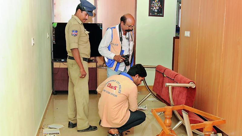 Students from Osmania University ransacked the office of the CBFC in Hyderabad on Monday. Protesters claimed the Board has effected an undeclared ban on Buddham Gachami, because it discusses caste politics (Photo: DC) Students from Osmania University ransacked the office of the CBFC in Hyderabad on Monday. Protesters claimed the Board has effected an undeclared ban on Buddham Gachami, because it discusses caste politics (Photo: DC)