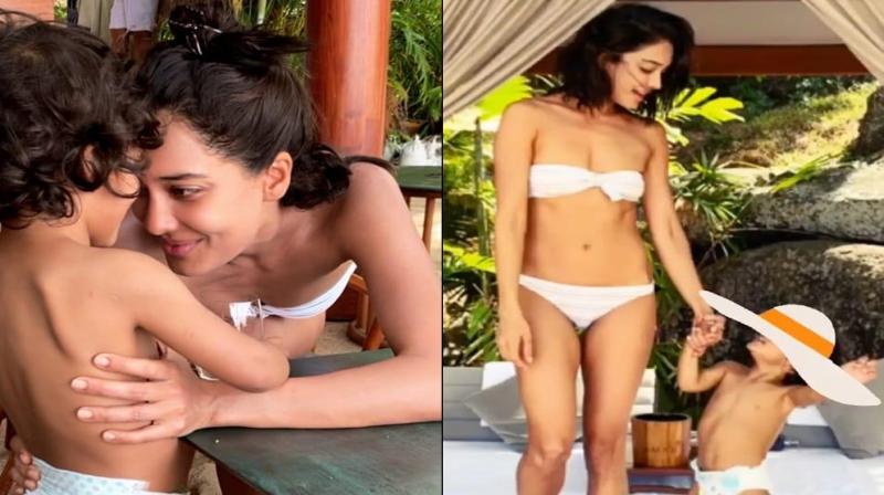 Lisa Haydon with her son. (Photo: Instagram) Lisa Haydon with her son. (Photo: Instagram)