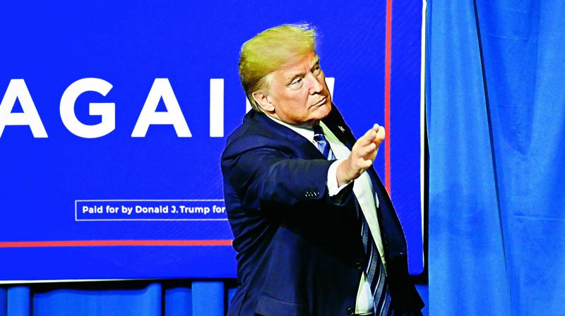 Forbes ranked Trump's fortune at 259 in the world, down from 248 the year he was elected president. (Photo: File) Forbes ranked Trump's fortune at 259 in the world, down from 248 the year he was elected president. (Photo: File)