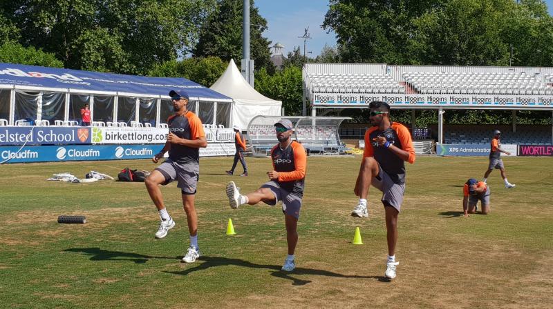 The Indian team management took this decision during this afternoon's net practice after having a look at the pitch. (Photo: Twitter / BCCI) The Indian team management took this decision during this afternoon's net practice after having a look at the pitch. (Photo: Twitter / BCCI)