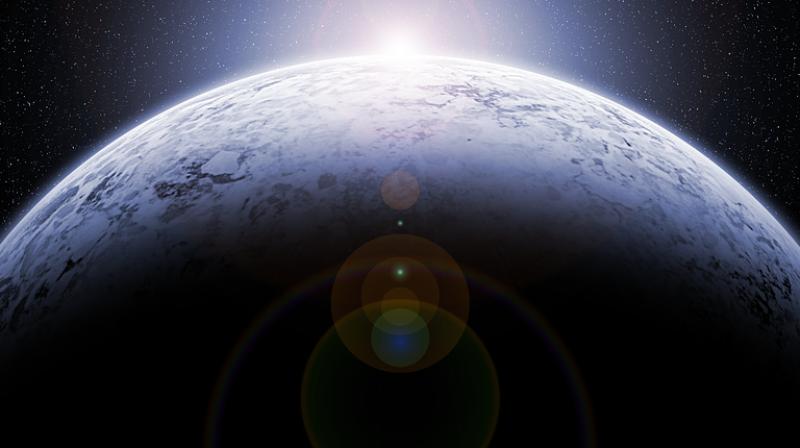 Astronomer Scott Sheppard of the Carnegie Institution for Science in Washington said on Tuesday the dwarf planet, officially designated as 2018 VG18, is estimated to have a diameter of 310 to 375 miles (500 to 600 km). Astronomer Scott Sheppard of the Carnegie Institution for Science in Washington said on Tuesday the dwarf planet, officially designated as 2018 VG18, is estimated to have a diameter of 310 to 375 miles (500 to 600 km).