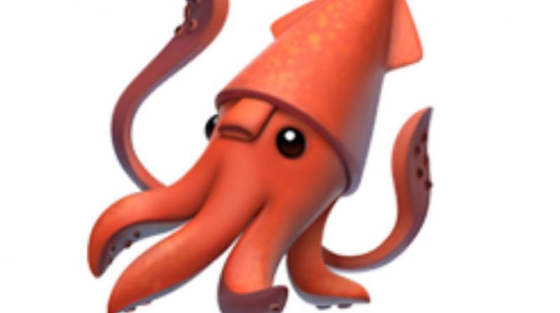 Other tech companies have their ocean awareness in place and do not show the siphon in their squid emoji. (Photo: Apple) Other tech companies have their ocean awareness in place and do not show the siphon in their squid emoji. (Photo: Apple)