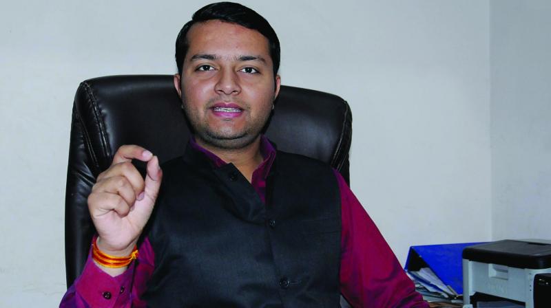 ABVP national media convenor Saket Bahuguna (Photo: G.N. JHA) ABVP national media convenor Saket Bahuguna (Photo: G.N. JHA)