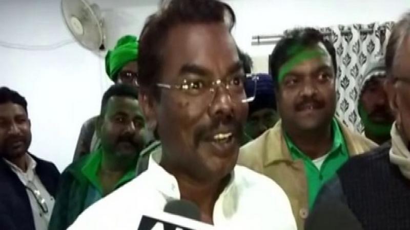 "As people's mandate is with us, we are forming government in 2-3 days," Basant told media reporters here. (Photo: ANI) "As people's mandate is with us, we are forming government in 2-3 days," Basant told media reporters here. (Photo: ANI)