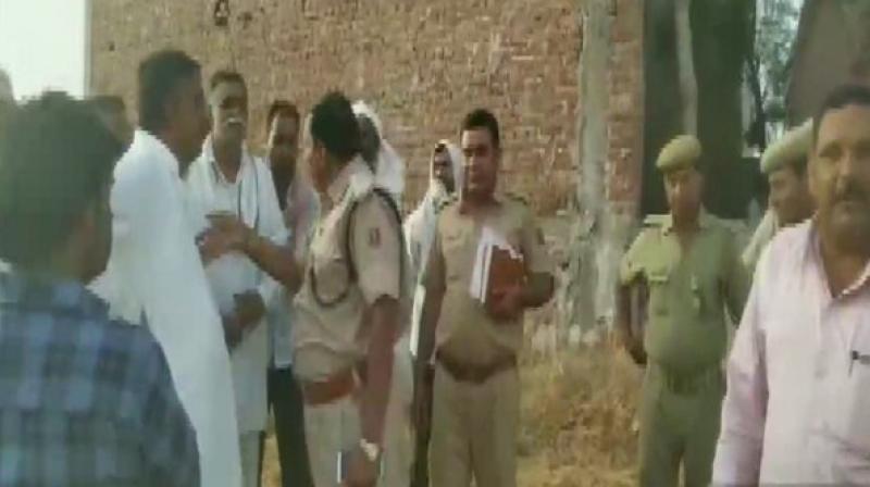 Two cases, one of a gangrape and another of murder have been registered in Harsaura police station of the district. (Photo: ANI) Two cases, one of a gangrape and another of murder have been registered in Harsaura police station of the district. (Photo: ANI)