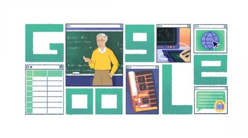 Google Doodle pays tribute to computer scientist Michael Dertouzos. (Photo: Google Doodle) Google Doodle pays tribute to computer scientist Michael Dertouzos. (Photo: Google Doodle)