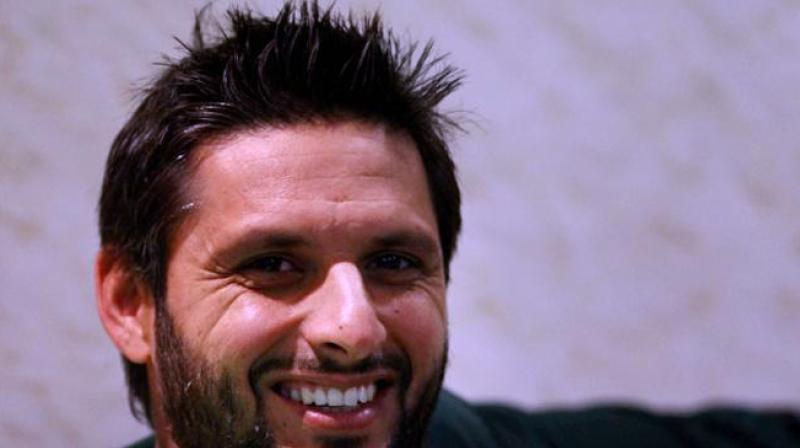 "Happy Independence Day India! No way to change neighbours, let's work towards peace, tolerance and love. Let humanity prevail.# HopeNotOut," tweeted Shahid Afridi. (Photo: PTI) "Happy Independence Day India! No way to change neighbours, let's work towards peace, tolerance and love. Let humanity prevail.# HopeNotOut," tweeted Shahid Afridi. (Photo: PTI)