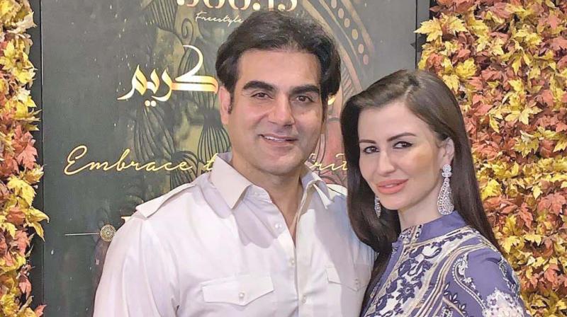 Arbaaz Khan with his girlfriend Giorgia Arbaaz Khan with his girlfriend Giorgia