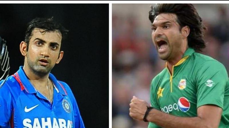 Pakistan's out-of-favour left-arm pacer Muhammad Irfan has recalled how Gautam Gambhir's distinct discomfort while facing him during the 2012 bilateral series literally finished the Indian opener's white-ball career. (Photo:AFP) Pakistan's out-of-favour left-arm pacer Muhammad Irfan has recalled how Gautam Gambhir's distinct discomfort while facing him during the 2012 bilateral series literally finished the Indian opener's white-ball career. (Photo:AFP)
