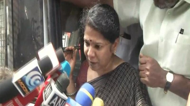DMK and Congress workers stage protest in Chennai's Egmore against Thoothukudi police firing. (Photo: ANI/Twitter) DMK and Congress workers stage protest in Chennai's Egmore against Thoothukudi police firing. (Photo: ANI/Twitter)