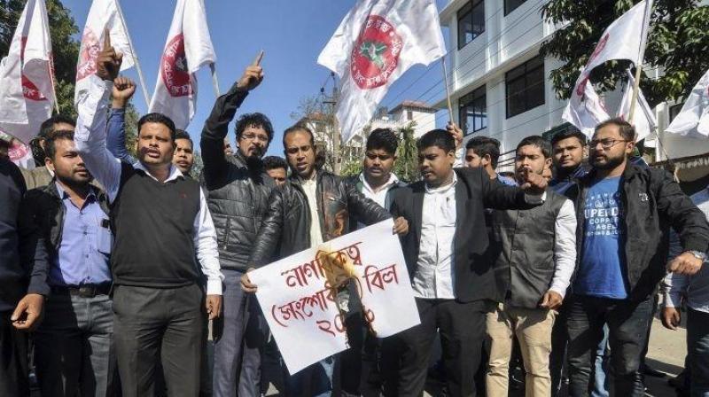 Bill seeks to amend Citizenship Act 1955 to grant Indian citizenship to people from minority communities – Hindus, Sikhs, Buddhists, Jains, Parsis and Christians — from Afghanistan, Bangladesh and Pakistan after 6 years of residence in India instead of 12 even if they do not possess any proper document. (Photo: PTI) Bill seeks to amend Citizenship Act 1955 to grant Indian citizenship to people from minority communities – Hindus, Sikhs, Buddhists, Jains, Parsis and Christians — from Afghanistan, Bangladesh and Pakistan after 6 years of residence in India instead of 12 even if they do not possess any proper document. (Photo: PTI)