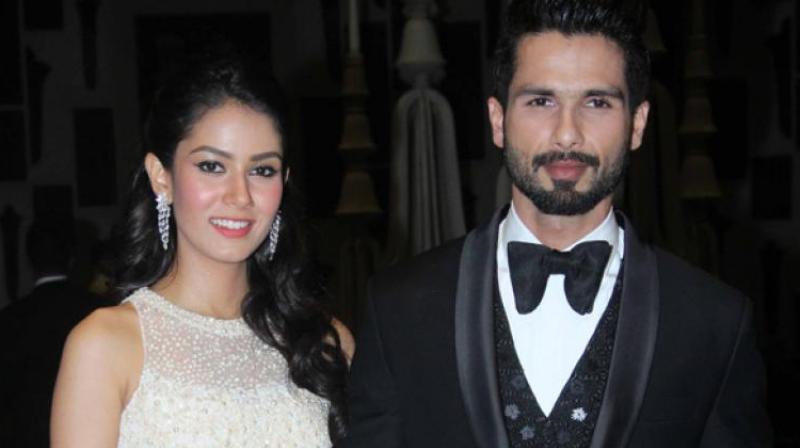 Mira Rajput Kapoor and Shahid Kapoor. Mira Rajput Kapoor and Shahid Kapoor.