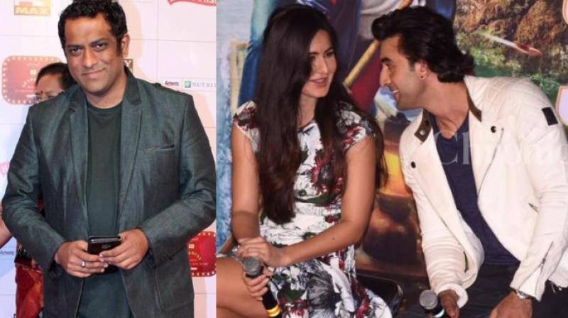 Anurag Basu (L), Ranbir Kapoor and Katrina Kaif at a promotion event for 'Jagga Jasoos'. Anurag Basu (L), Ranbir Kapoor and Katrina Kaif at a promotion event for 'Jagga Jasoos'.