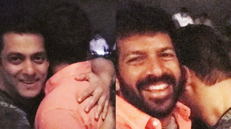 Kabir Khan with his team on the last day of 'Tubelight' shoot. Kabir Khan with his team on the last day of 'Tubelight' shoot.