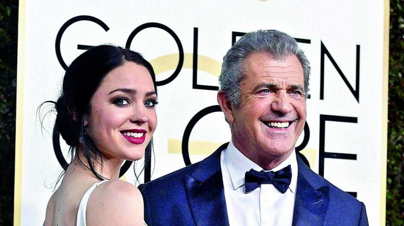Mel Gibson and Rosalind Ross Mel Gibson and Rosalind Ross