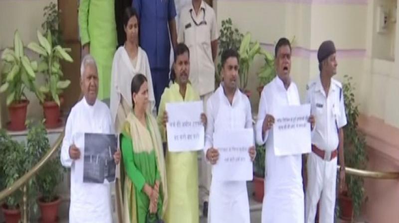 'There have been over 36 scams in the state in Nitish Kumar's term. We demand that an investigation be conducted in this regard by the Central Bureau of Investigation,' Devi, the former chief minister of Bihar told reporters. (Photo: ANI) 'There have been over 36 scams in the state in Nitish Kumar's term. We demand that an investigation be conducted in this regard by the Central Bureau of Investigation,' Devi, the former chief minister of Bihar told reporters. (Photo: ANI)