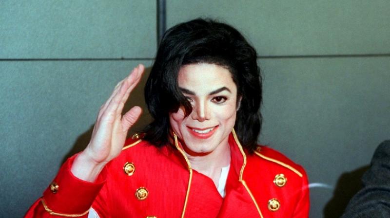 Michael Jackson, pictured at a news conference in 1996, faced major abuse allegations before his death. (Photo: AFP) Michael Jackson, pictured at a news conference in 1996, faced major abuse allegations before his death. (Photo: AFP)