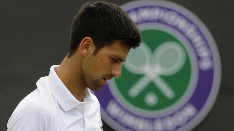 Serbia's Sportski Zurnal reported that Djokovic could face up to 12 weeks on the sidelines. (Photo: AP) Serbia's Sportski Zurnal reported that Djokovic could face up to 12 weeks on the sidelines. (Photo: AP)
