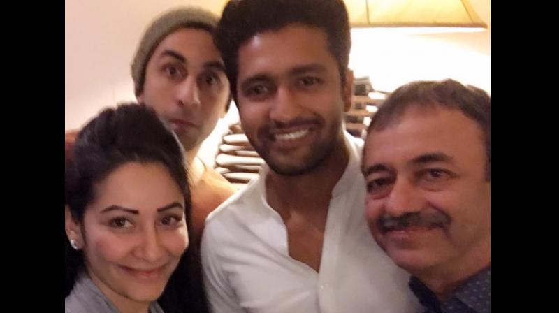 Maanayata Dutt came without her superstar husband to the do. Maanayata Dutt came without her superstar husband to the do.