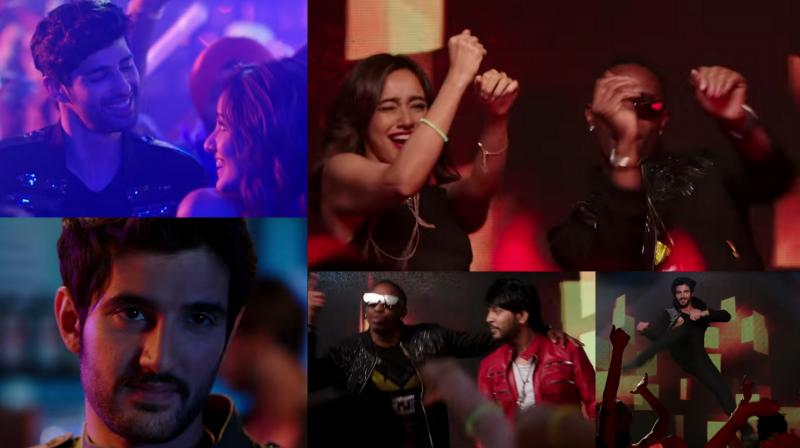Screengrabs from the video. Screengrabs from the video.