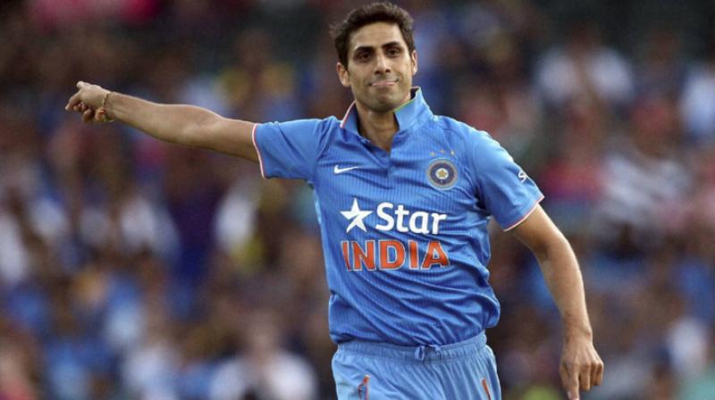 Ashish Nehra still works up pace in the 140 clicks region consistently, something one doesn't associate with pacers of his age.(Photo: AP) Ashish Nehra still works up pace in the 140 clicks region consistently, something one doesn't associate with pacers of his age.(Photo: AP)