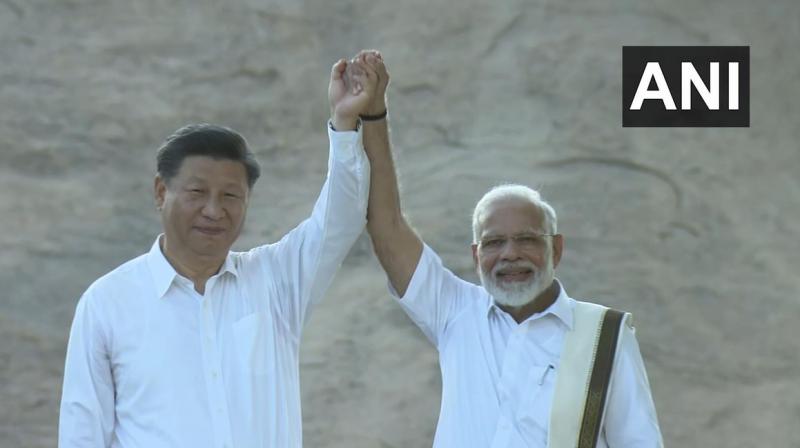 Taking forward the Wuhan Spirit, the Mahabalipuram meet will provide an opportunity to the Chinese President and PM Modi to continue their discussions on overarching issues of bilateral, regional and global importance and to exchange views on deepening India-China Closer Development Partnership, the External Affairs Ministry said in a statement. (Photo: Twitter | ANI) Taking forward the Wuhan Spirit, the Mahabalipuram meet will provide an opportunity to the Chinese President and PM Modi to continue their discussions on overarching issues of bilateral, regional and global importance and to exchange views on deepening India-China Closer Development Partnership, the External Affairs Ministry said in a statement. (Photo: Twitter | ANI)