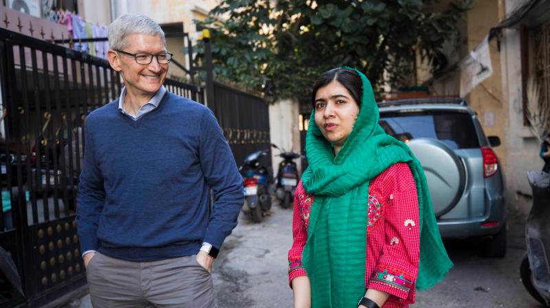 Apple will become the fund's first Laureate partner, enabling a significant expansion of Yousafzai's effort to support girls' education and advocate for equal opportunity, it said. Apple will become the fund's first Laureate partner, enabling a significant expansion of Yousafzai's effort to support girls' education and advocate for equal opportunity, it said.