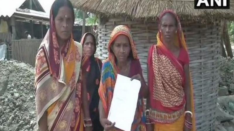 The fear of AES forced villagers in Harivanshpur village of Vaishali district to vacate their homes. (Photo: ANI) The fear of AES forced villagers in Harivanshpur village of Vaishali district to vacate their homes. (Photo: ANI)