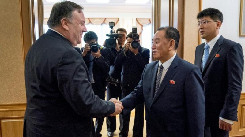 The tone was in stark comparison to Pompeo's characterisation of the talks in Pyongyang as a success, though critically he failed to present any new details as to how North Korea would honour its summit commitment to The tone was in stark comparison to Pompeo's characterisation of the talks in Pyongyang as a success, though critically he failed to present any new details as to how North Korea would honour its summit commitment to