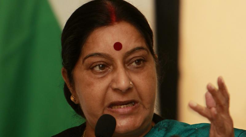 External Affairs Minister Sushma Swaraj (Photo: AP) External Affairs Minister Sushma Swaraj (Photo: AP)
