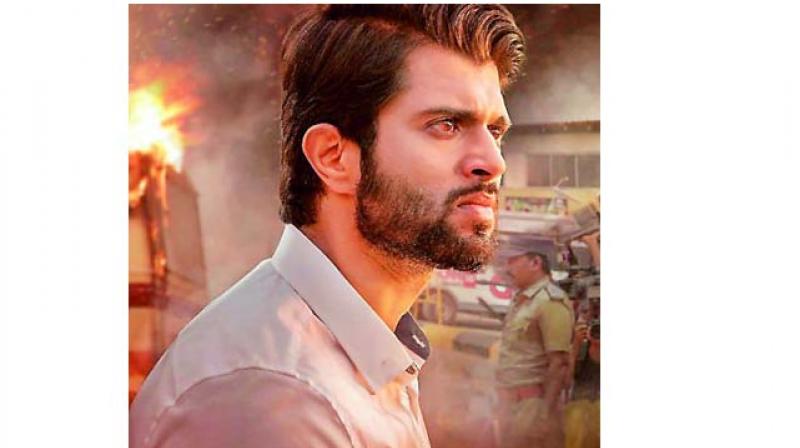 Vijay Deverakonda from NOTA. Vijay Deverakonda from NOTA.
